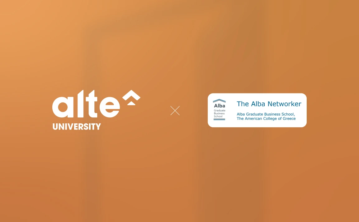 Alte University and ALBA Business School of Greece signed a Memorandum of Cooperation