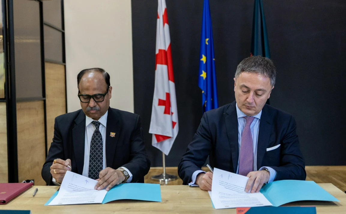 Alte University hosted a delegation from Santosh University