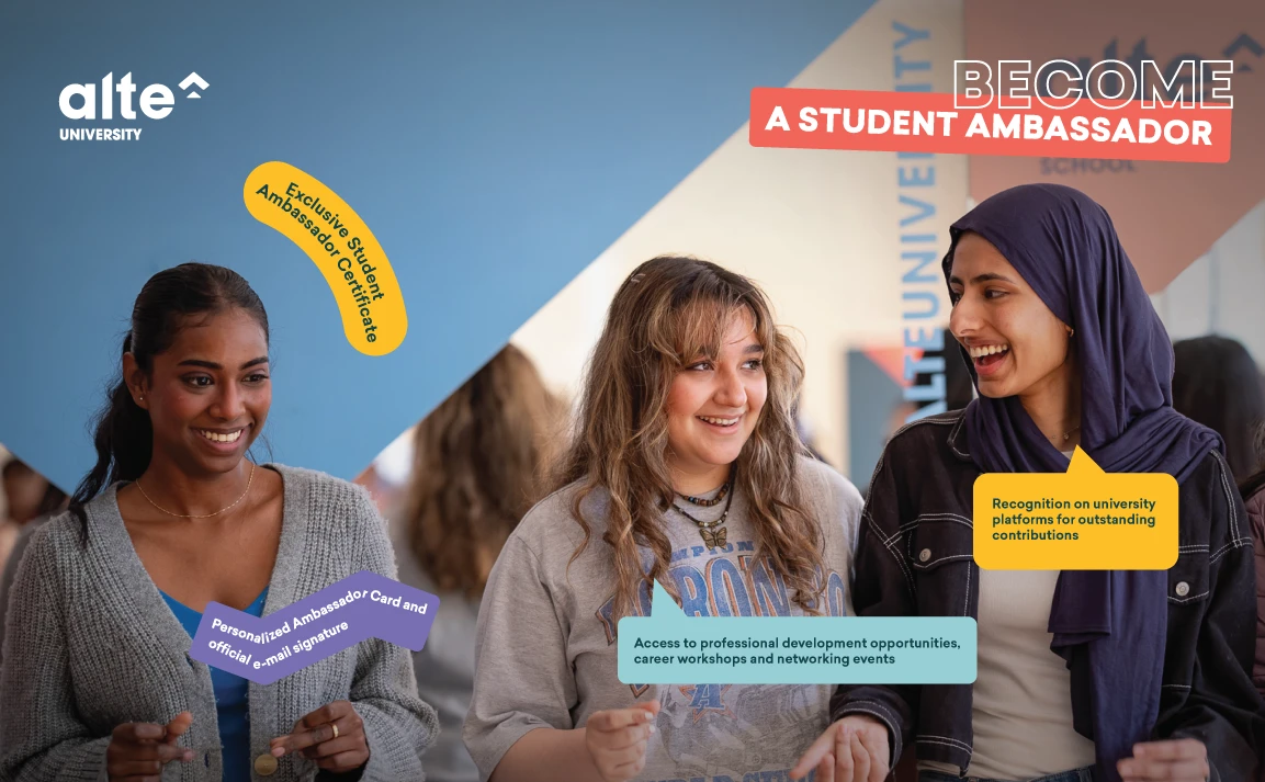 Alte University invites international students to apply for the Student Ambassador Program