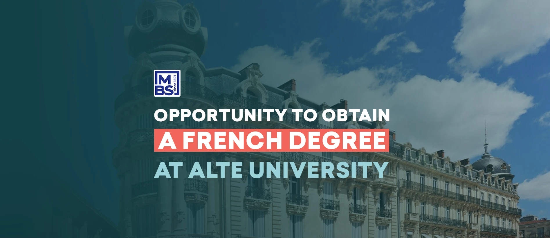 The Opportunity to Obtain French and Georgian Diplomas